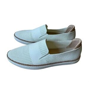 UGG Sammy Knit Women's White/ Cream Slip On Casual Sneakers SZ 9